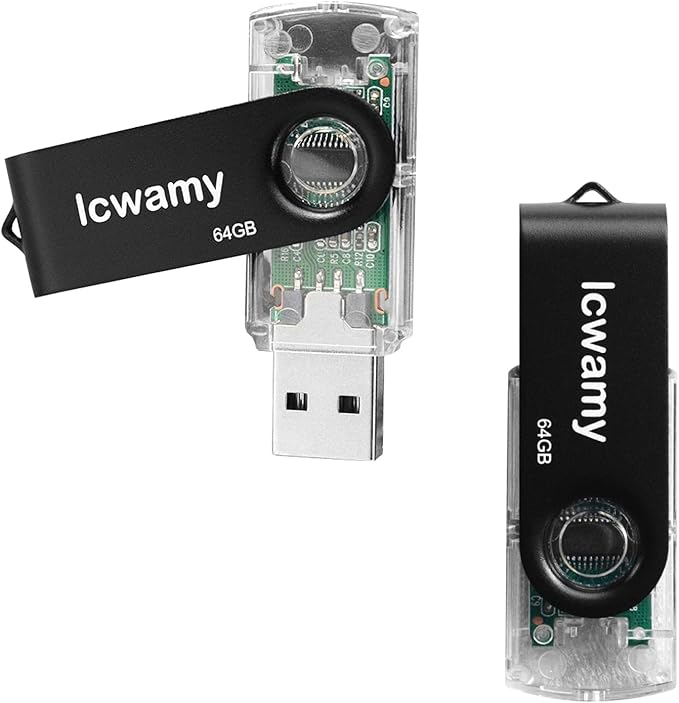 64GB Flash Drive 2 Pack USB Drive USB Stick Pen Drive USB Flash Drives 2 Pack Thumb Drive Bulk Pack Jump Drive 64GB
