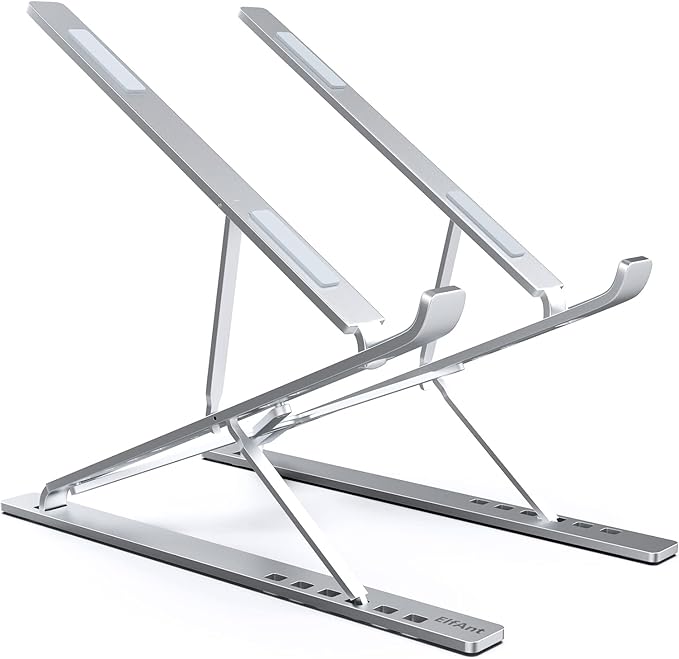 Laptop Stand Adjustable Portable Aluminum for 10" - 17" Laptop Tablet