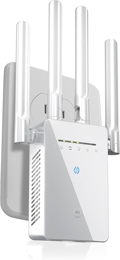 2026 WiFi Extender Signal Booster, Internet WiFi Booster Cover up to 14770 sq.ft for Home, New Gen 6X Faster Wireless WiFi Repeater w/Ethernet Port, Easy Setup WiFi Range Extender Works with Router