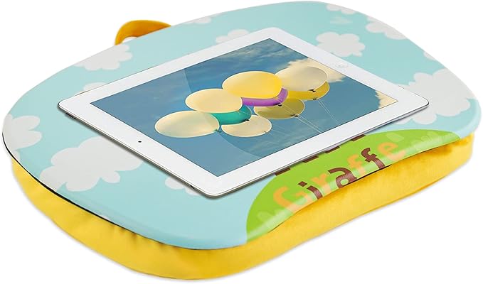 Pets Lap Desk - Lapdesk Fits up to 11.6 Inch laptops - Drawing Table and Craft Desk (1-Giraffe)