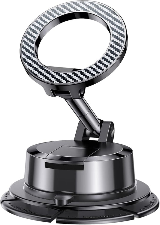 for MagSafe Car Mount Magnetic Dash Mounted Phone Holders for Car Phone Holder Mount 360°Rotatable & Foldable Windshield Dashboard Phone Mount Cell Phone Cradles Fit for iPhone 16 15 14 13 12 series