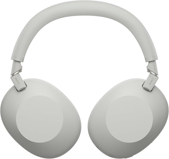 Sony WH-1000XM6 The Best Noise Canceling Wireless Headphones, HD NC Processor QN3, 12 Microphones, Adaptive NC Optimizer, Mastered by Engineers, Studio-Quality, 30-Hour Battery, Platinum Silver