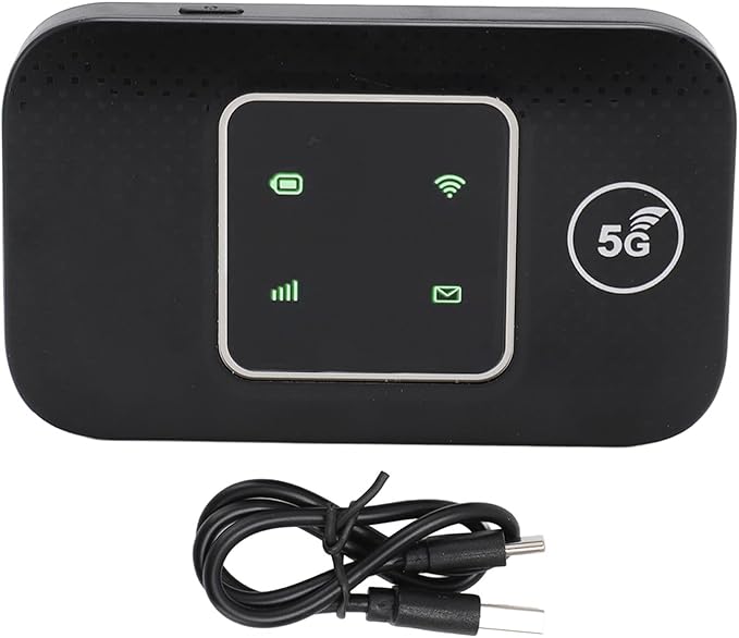 Mobile Hotspot, 150Mbps 4G LTE Unlocked Wi Fi Hotspot Device, Portable Router with SIM Card Slot for Travel Support B1 B3 B5 B8 B38 B39 B40 B41