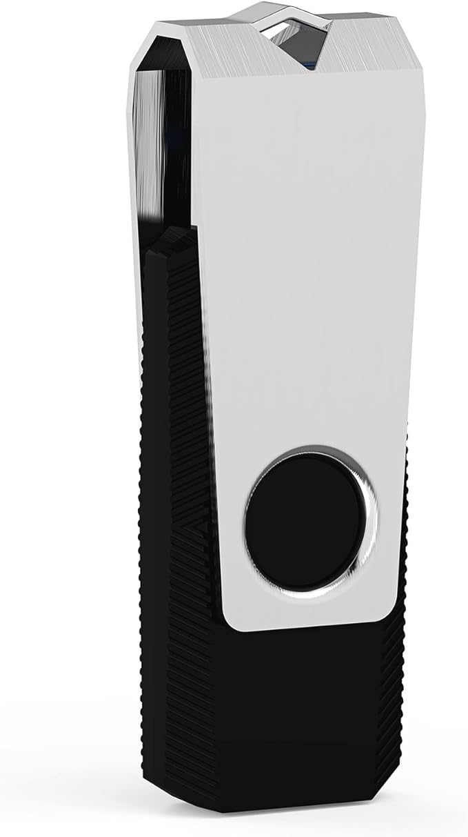 KEXIN 100 Pieces 1GB Flash Drive Bulk Flash Drive 1 GB Thumb Drive Bulk USB Drives 1G USB Stick Swivel 100 Pack 2.0 (1G, 100PCS, Black)