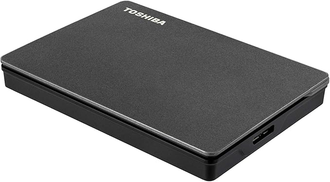 Toshiba Canvio Gaming 2TB Portable External Hard Drive USB 3.0, Black for PlayStation, Xbox, PC & Mac - HDTX120XK3AA