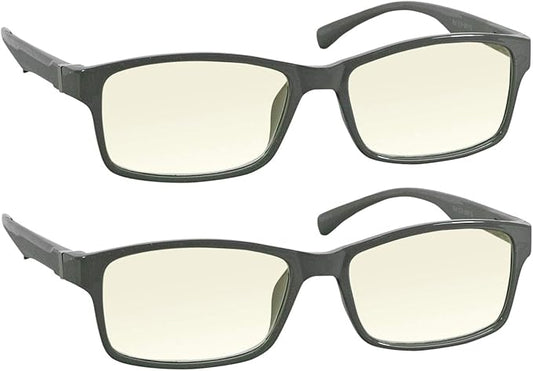 TruVision Readers - 9601 Computer Reading Glasses w Blue Light, Anti Reflective, Acrylic Lenses