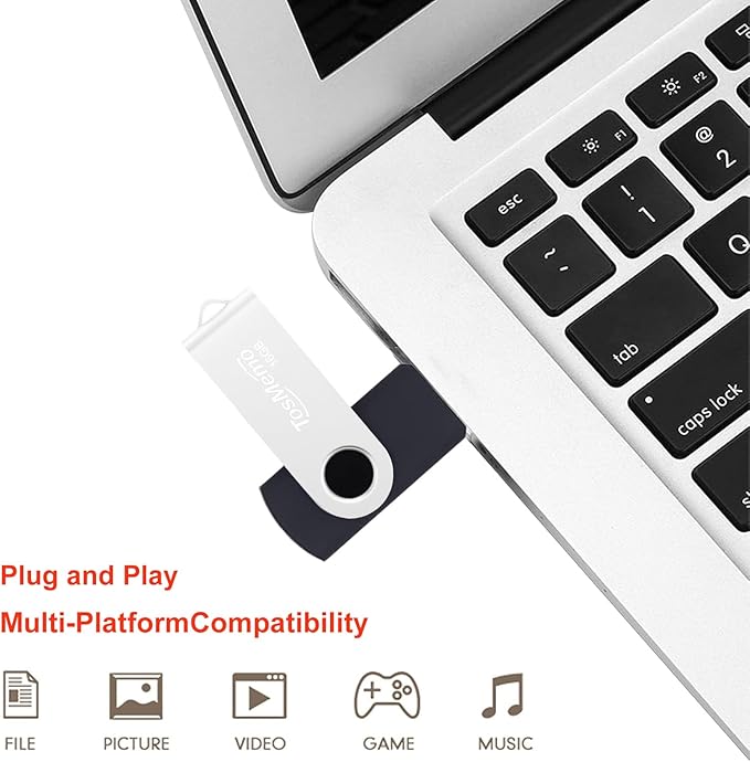 10 Pack 16GB USB Flash Drives Thumb Drives USB 2.0 Flash Drives Swivel Jump Drives Pen Drive Memory Stick Bulk for Data Storage(10 Pack,Mixed Colors)