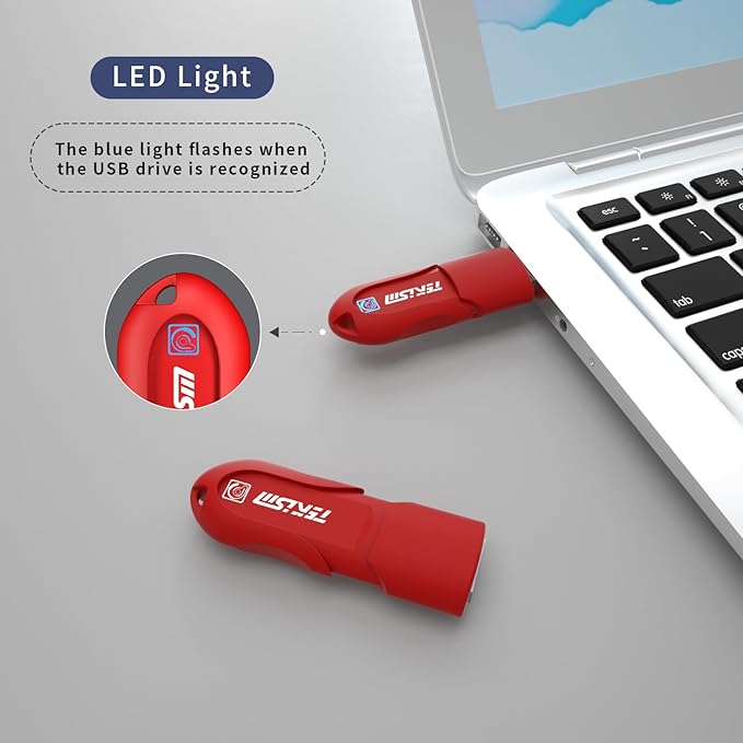 32GB 2 Pack USB 3.2 Gen 1 (USB 3.1) Flash Thumb Drive, External Data Storage Memory Stick Compatible with Computer/Laptop