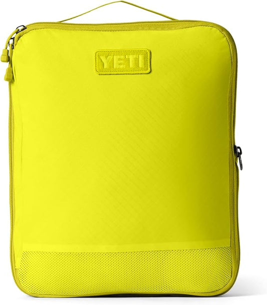 YETI Crossroads Packing Cube for YETI Bags, Duffels, and Luggage, Large, Firefly Yellow