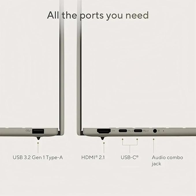 ASUS Zenbook A14 Copilot+ AI PC Laptop | 14" WUXGA OLED (100% DCI-P3) | Qualcomm Snapdragon X Plus (Up to 45 Tops) | 16GB RAM 2TB SSD | for Creator Business Professional Win11 w/DLCA Accessory