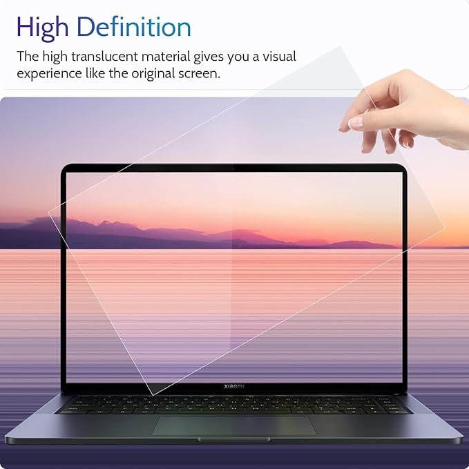 3 Pcs 15.6 Inch Laptop Anti Blue Light Screen Protector for 16:10 Widescreen Monitor, 15" Computer Glare Filter/Uv Blocker Shield Cover/Eye Protection Film