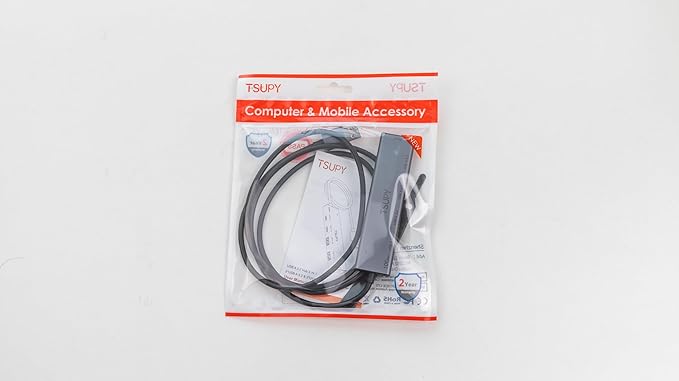 USB HUB 3.2, TSUPY USB 3.0 HUB 10Gbps USB 3.2 Gen 2 USB HUB with 4 Multi USB Ports, 4FT Extended Cable HUB for MacBook Air/Pro,Laptop,PC and More