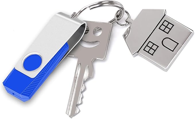 EASTBULL 50 Pack of Flash Drives Bulk 8GB USB 2.0 Flash Drives Pack USB Drives Bulk Thumb Drives in Bulk with 50 Strings (8 GB)