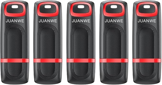 JUANWE 64 GB Flash Drives 5 Pack, USB Drives Thumb Drives 5 Pack Jump Drives Multipack, USB Sticks with LED Indicator for Computer Data Storage
