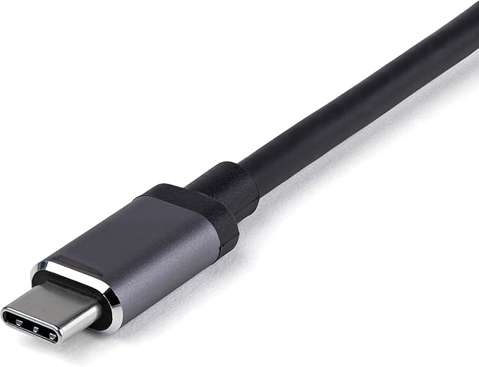 StarTech.com USB C Multiport Adapter - USB-C to HDMI or Mini DisplayPort 4K 60Hz, 100W Power Delivery Pass-Through, 4-Port 10Gbps USB Hub - USB Type-C Mini Dock - w/ 12" Attached Cable (DKT31CMDPHPD)