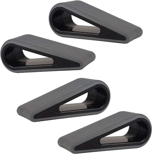 Laptop Notebook Holder, Yeebline Universal 4-Pack Anti-Slip Durable Silicone Tilting Wedge Riser for Desk, Ultra Compact Portable Ventilated Stand and Elevated Feet for Tablet Keyboard