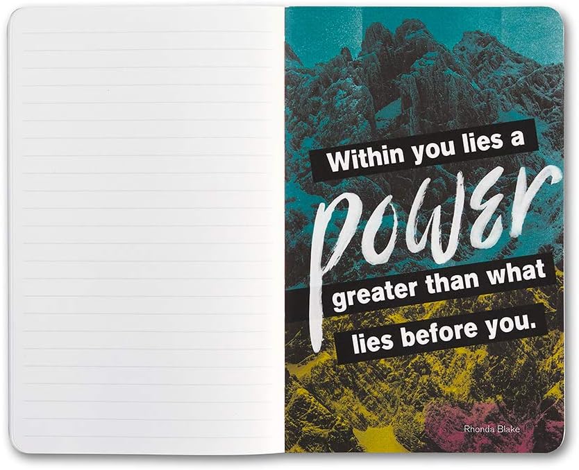 Compendium Softcover Journal - Fearless – A Write Now Journal with 128 Lined Pages, 5″W x 8″H