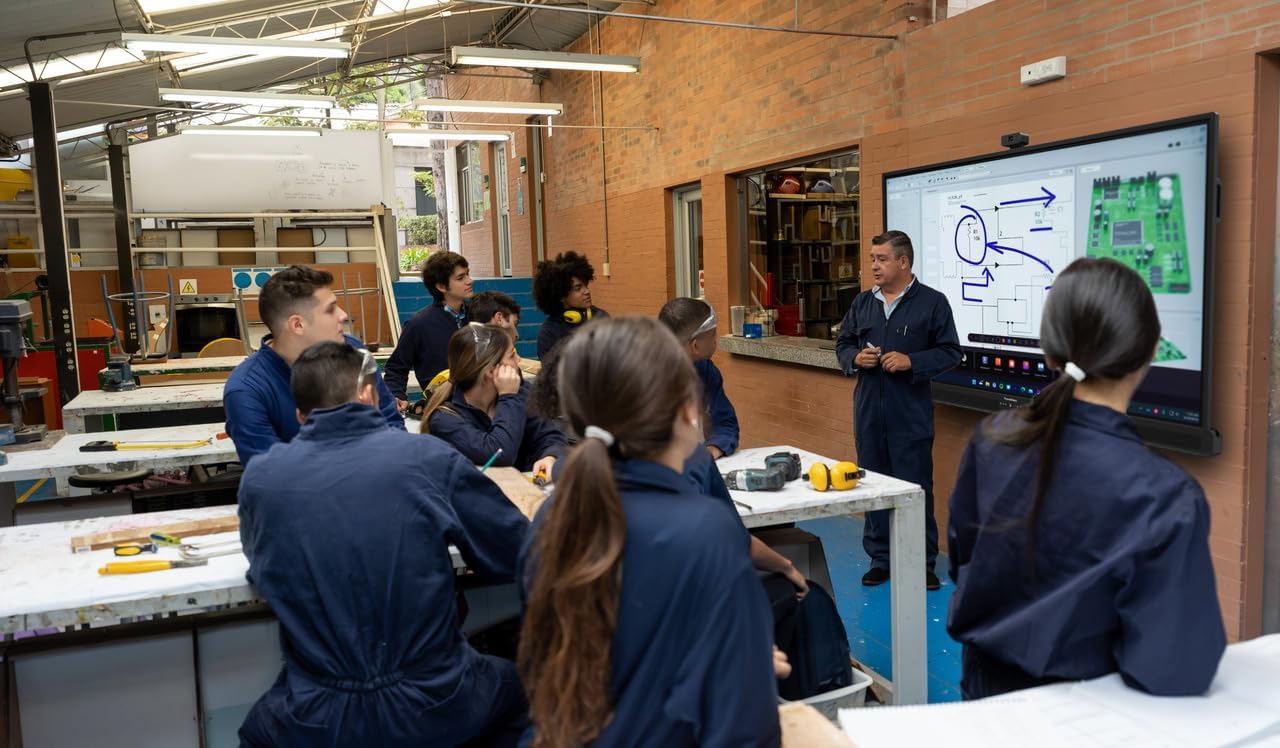 ActivPanel 10 Premium 86" High Specification Digital Whiteboard for Office or Class, 4K UHD, OS Flexible Device, Panel & Wall Mount Included, Bundled 4GB Android OPS, 3 Year Onsite Support