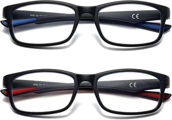 Sport Reading Glasses Men Photochromic Lens Blue Light Blocking Computer Reader Wide Style Spring Hinge Eyeglass LK6082
