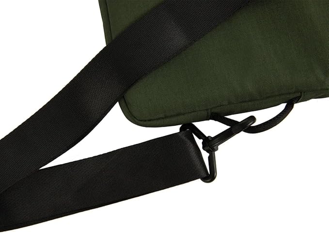 Incase Transfer Sleeve - 14-inch Laptop/MacBook & Tablet/iPad Case - Protective, Lightweight, Hybrid Sleeve and Sling Design, Expandable Front Pocket, Accessory Pocket, Buckle Clasp Closure - Green