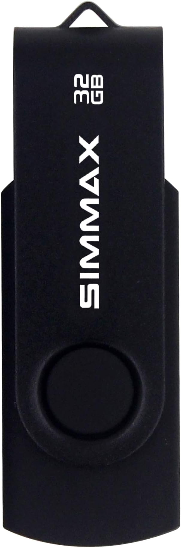 USB Flash Drives 2 Pack 32GB Memory Stick Swivel Design USB 2.0 Flash Drive Thumb Drive Zip Drives (32GB Black Red)