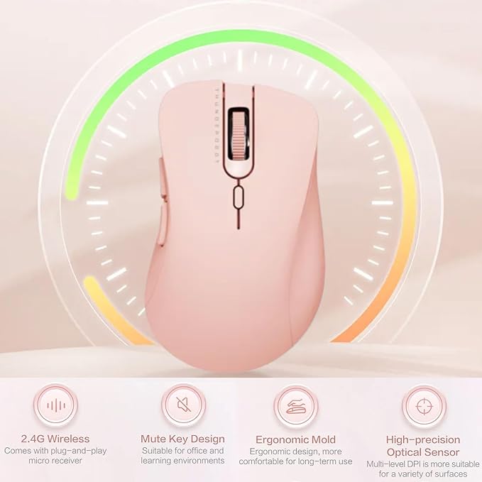 Lenovo IdeaPad Slim 3 Laptop, 15.6" FHD Display, AMD Ryzen 5 5625U, 16GB RAM, 2TB SSD, Backlit KB, SD Card Reader, Webcam, HDMI, Wi-Fi 6, Win 11 Home, Bundle with Thunderobot ML101 Wireless Mouse