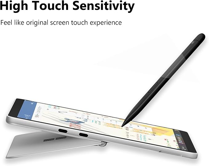 Megoo Crystal Sense Screen Protector for Surface Pro 12 inch (2025), Ultra-Thin 9H Glass, HD Transparency, High Touch Sensitivity, Case Friendly, Smudge-Resistant, 2 Pack