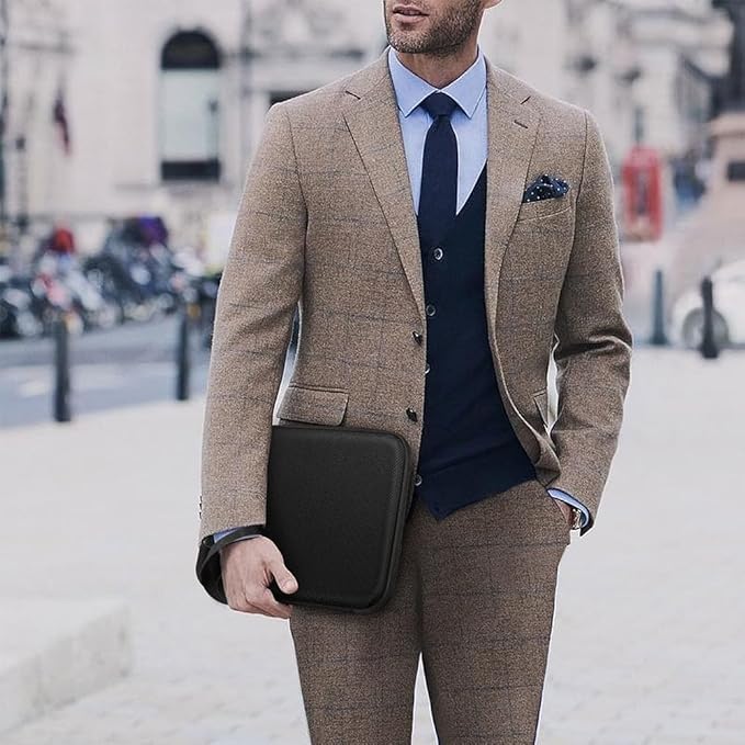 FINPAC Hard Tablet Sleeve Case for 11-inch iPad 11th 10th / Air M3 2025 M2 2024 / Pro M4 2024 / Pro 4th/3rd,10.9-inch iPad Air 5/4, Tablet Carrying Sleeve for 10.2 inch, Surface Go, Black