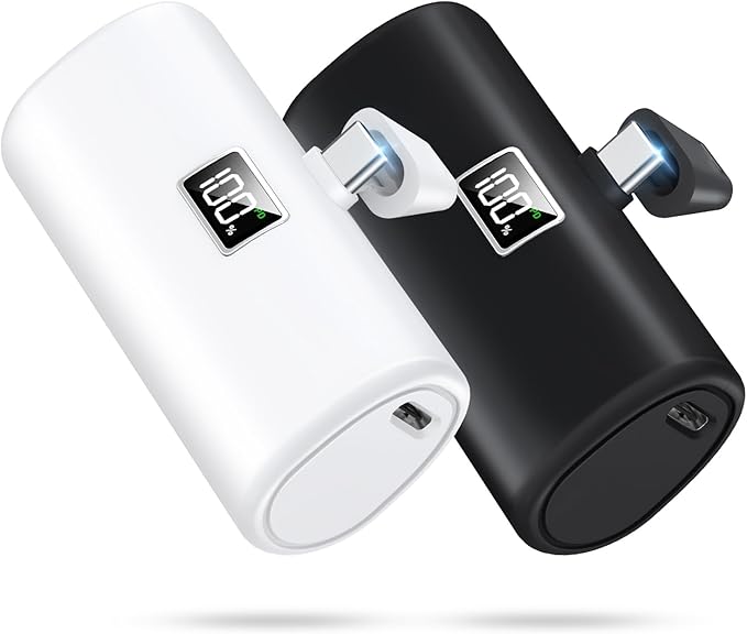 Portable Charger, 6000mAh for iPhone 15 16 17 Power Bank, USB-C Portable Phone Charger with Fast Charging (20W), Mini Battery Pack for iPhone 15 Pro/15 Plus/15 Promax/Samsung/Huawei Andriod