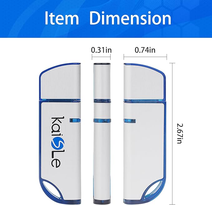 64GB USB Flash Drive, External USB Flash Memory Storage Thumb Drive, Portable Flashdrive with Keychain, 64 GB USB 2.0 Memory Stick exFAT Data Storage Jump Drives for Computers