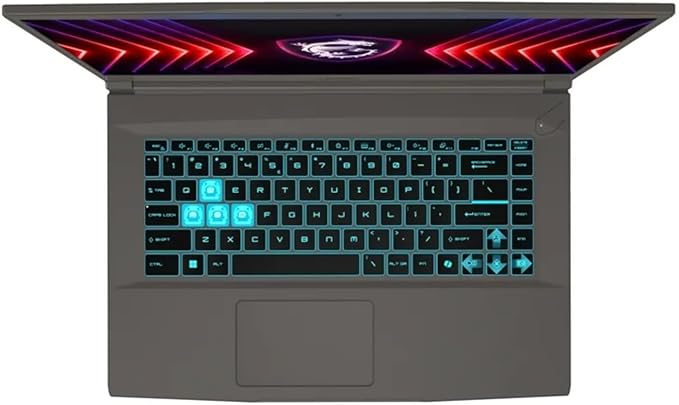 MSI Thin Gaming Laptop, 15.6 inch FHD 144Hz, Intel Core i5-13420H, NVIDIA GeForce RTX 4060, Windows 11 Home, Gray (2025), w/Mouse pad (64GB RAM | 4TB PCIe SSD)