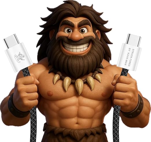 Pebble 60W USB-C to USB-C Cable – 6.6ft Black | Fast Charging, Durable Nylon Braided, Universal USB-C Compatibility (ABS Shell)