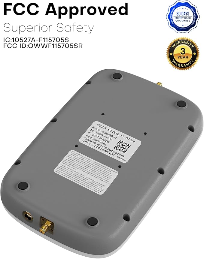 Cell Phone Signal Booster for Home up to 3000 Sq.Ft | Boost 4G 5G Cellular Signal Amplifier 65dB for T-Mobile, AT&T Verizon All U.S Carriers with 2 Indoor Antennas Band 12/17/13/5/25/2/4