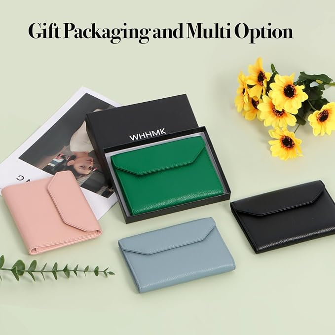 Passport Holder Cover,Passport Book Holder,Rfid Blocking Travel Wallet Protect Your Card Security,Leather Travel Document Organizer for Men Women,Airport Essentials Gift (Green)