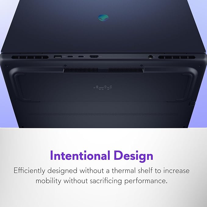 Alienware 16 Aurora Laptop AC16250-16-inch 16:10 WQXGA Display, Intel Core 7-240H Series 2, 16GB DDR5 RAM, 1TB SSD, NVIDIA GeForce RTX 5060 8GB GDDR7, Windows 11 Home, Onsite Service - Blue