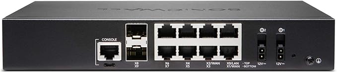 SonicWall TZ570 Network Security Appliance (02-SSC-2833) Bundled with a SonicWall TZ570 1YR 8x5 Support License (02-SSC-5871)