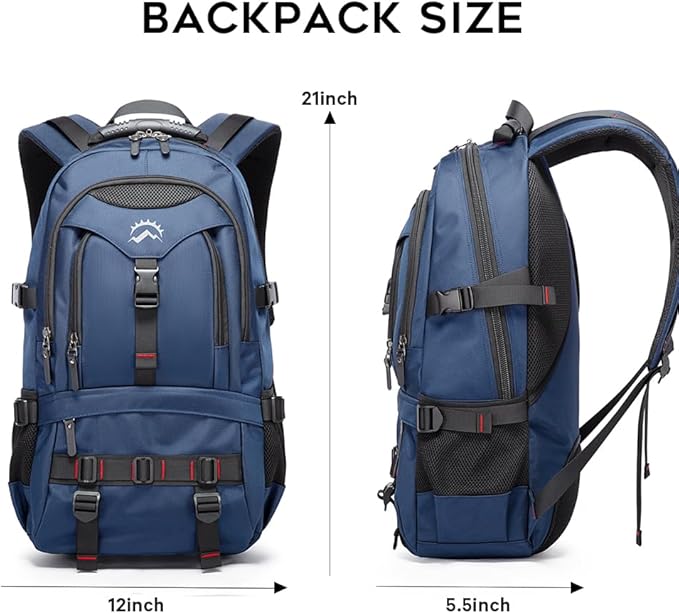 KAKA Travel Backpack Fight Approved with 17.3 inch Laptop Lackpack Compartment Outdoor Duffle Bag for men and women