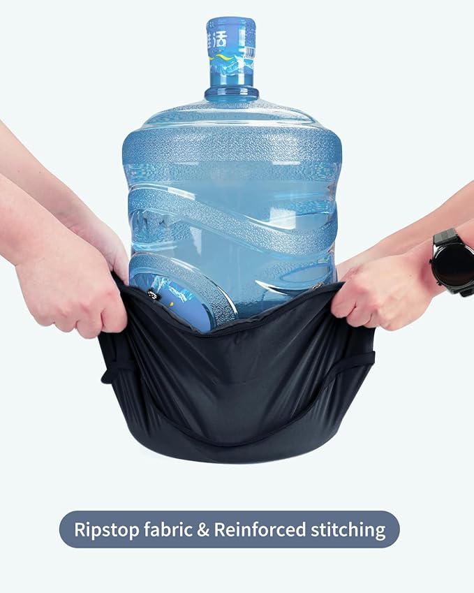 ECOHUB 5 Set Compression Packing Cubes for Suitcases Organiser Bags Set Travel Essentials with Shoe Bags for Travel Tear-resistant Travel Accessories with ID Tag Expandable Packing Bags(Navy Blue)