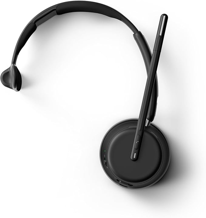 EPOS Impact 1030 Single-Sided Wireless Headset for PC with Noise-Canceling Mic, AI Voice Clarity, Super Wideband Audio, All-Day Comfort, Ideal for Office Use, Microsoft Teams Certified