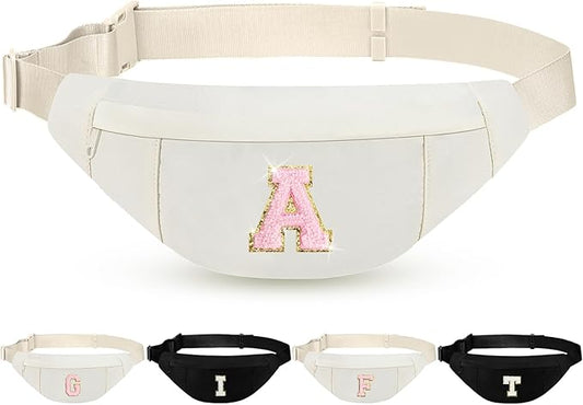 MAXTOP Large Crossbody Fanny Pack with 4-Zipper Pockets,Gifts for Enjoy Sports Festival Workout Traveling Running Casual Hands-Free Wallets Waist Pack Phone Bag Carrying All Phones