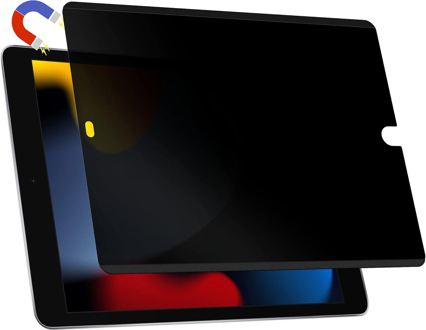 Mamol Magnetic iPad 10.2 Privacy Screen Protector for Apple iPad 10.2" 9th/8th/7th Generation 2021/2020/2019, Removable&Reusable Anti Blue Light Glare Spy Privacy Filter for iPad 10.2 Inch, High