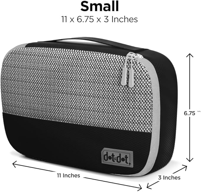 4pc Small Packing Cubes for Travel - Luggage Packing Organizers - Travel Packing Cubes for Suitcases