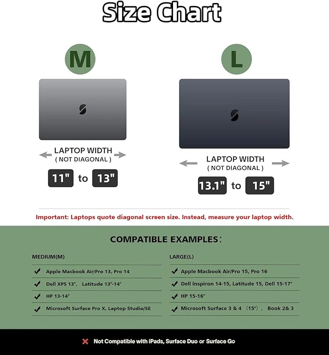 TT TYTX Laptop Sun Shade for Outdoor Work, Light Weight Computer Privacy Hood & Glare Shield, Foldable Shield Cover, L(Most 15-16" Laptop)