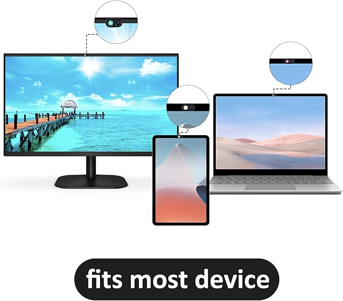 3 Pcs Laptop Camera Cover Slide, Webcam Cover Slide Cute PC Camera Covers Flower Cameras Cap Ultra Thin Privacy Protector Fit for PC, Tablet, Smartphone