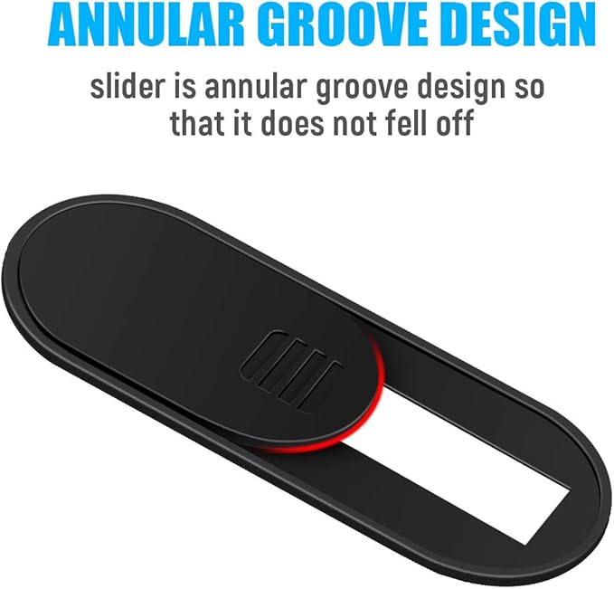 Laptop Camera Cover Slide, 0.028 Inch Ultra Thin Laptop Camera Cover Blocker, Laptop Accessories for iPhone MacBook Laptop, Desktop, PC, Tablet, Protect Your Visual Privacy Security (Pink-3 Pack)