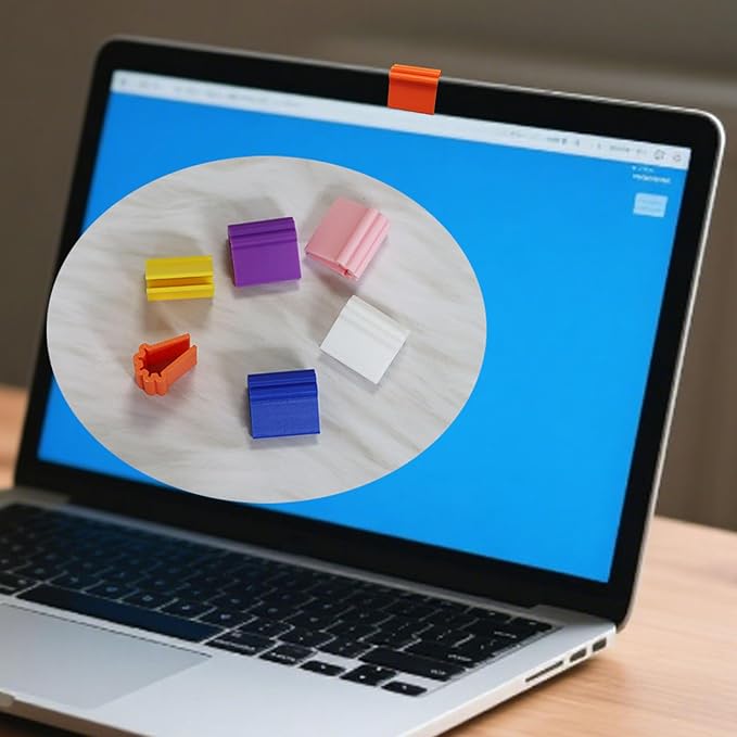 PIAOLGYI Webcam Cover for Laptop,Colourful and Fun Laptop/Tablet Accessories,Protect Your Visual Privacy(6 Pack)