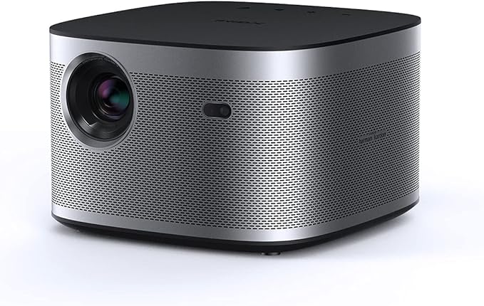 XGIMI HORIZON 1080p FHD Projector 4K Supported Movie Projector, 1500 ISO Lumens, Harman Kardon Speakers, Android TV 10.0, Auto Focus, Auto Keystone Correction, Auto Object Avoidance, WiFi Bluetooth