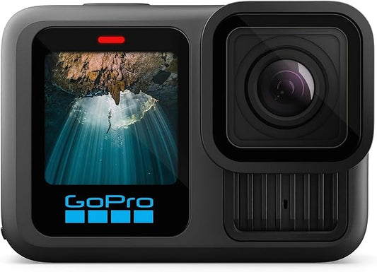 GoPro HERO13 Black Ecommerce Packaging - Waterproof Action Camera with 5.3K60 Video, 27MP Photo + Compatability with HB-Series Lenses