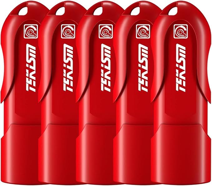 32GB 5 Pack USB 3.2 Gen 1 (USB 3.1) Flash Thumb Drive, External Data Storage Memory Stick Compatible with Computer/Laptop