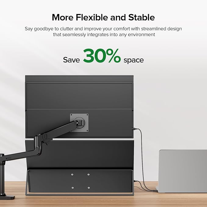 EVICIV 22” Portable Monitor QLED | 2K Portable Laptop Monitor | 180°Adjustable Kickstand & VESA | FreeSync, HDR | 350Nits | 100% DCI-P3 | Type C, HDMI |Large Gaming Second Screen for Laptop, Switch